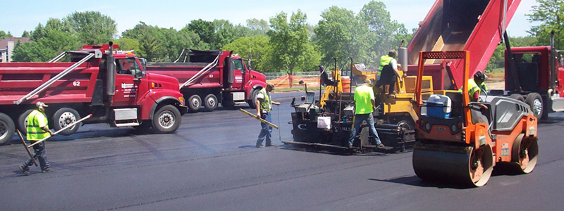 commercial asphalt paving