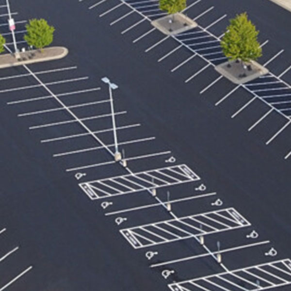 Ada Compliant parking lot by MN roadways